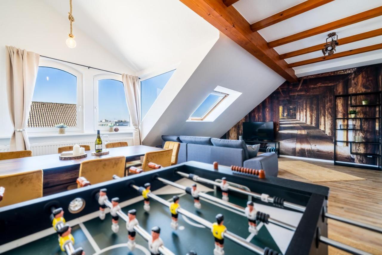 Stylisches Penthouse Zentral Tischfussball 100M2 Wii Ганновер Екстер'єр фото